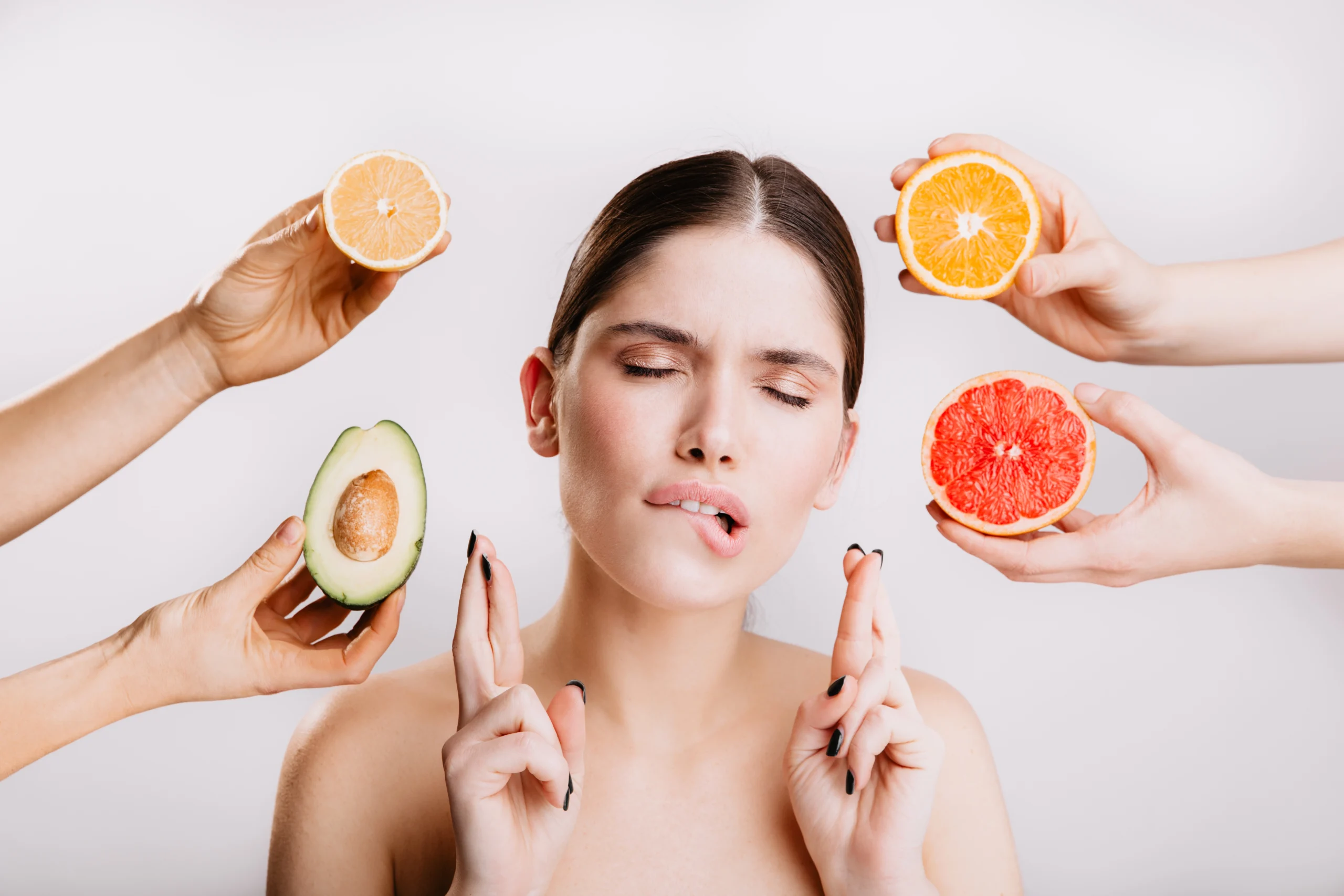La piel y las frutas