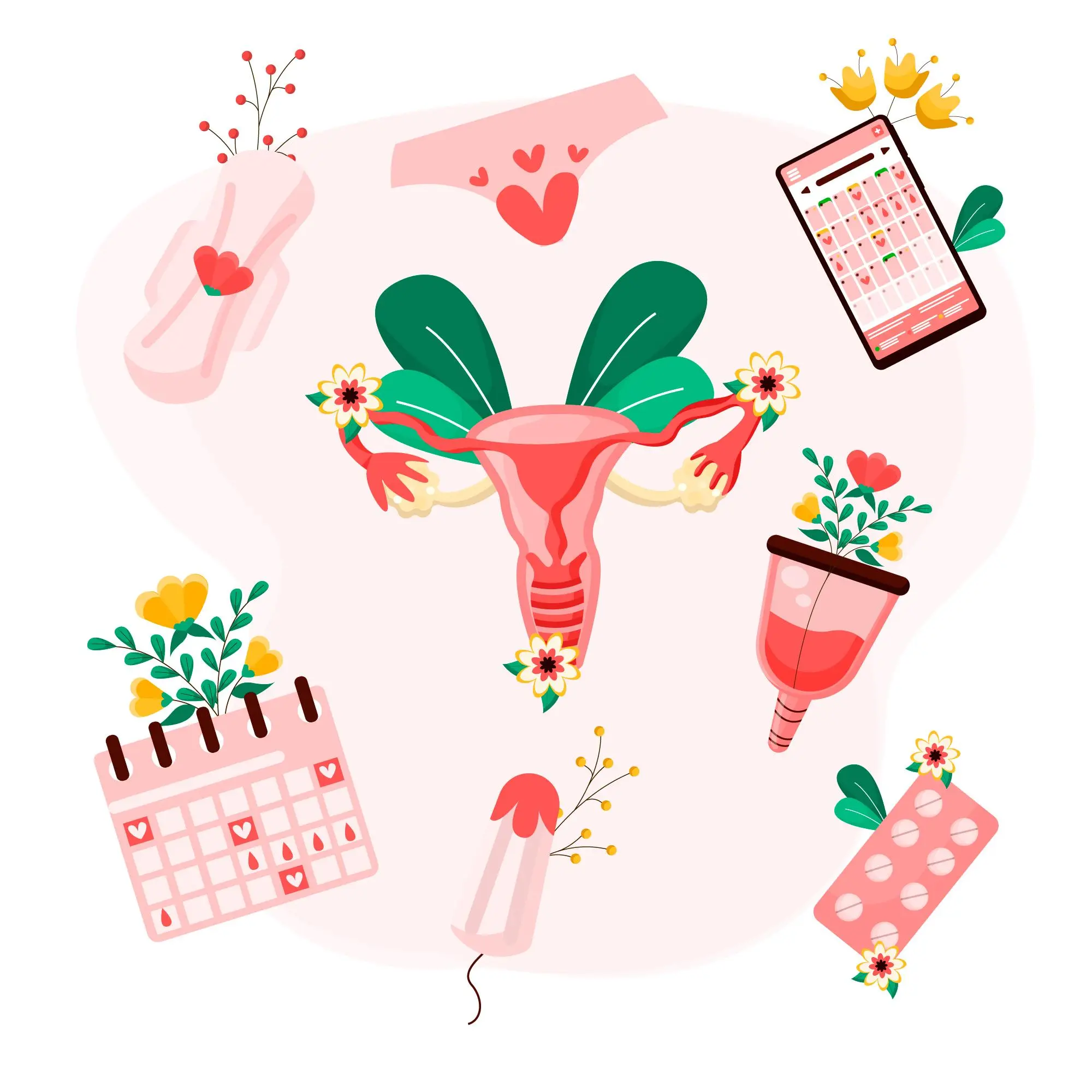 Cosas que son parte del ciclo menstrual