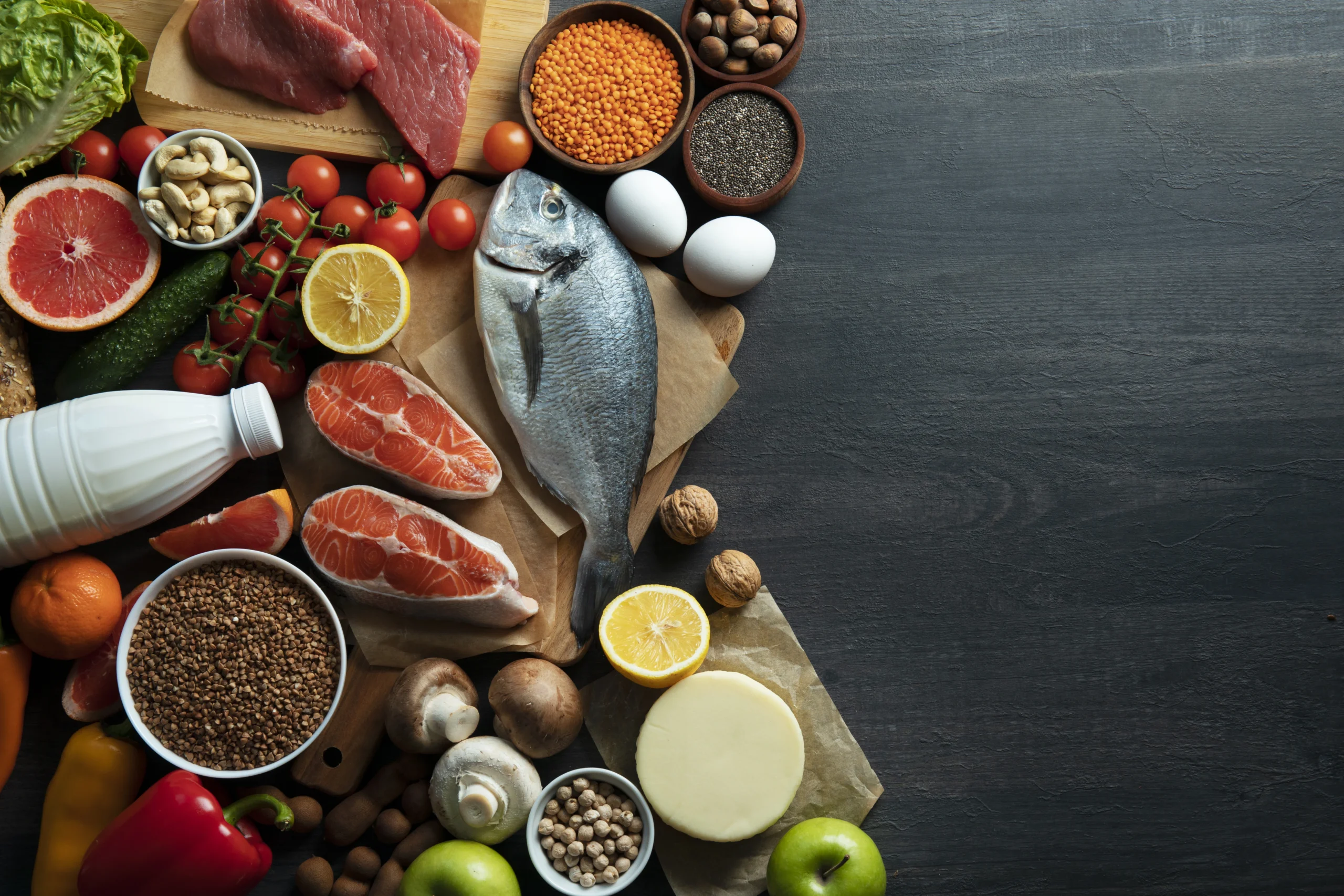 Distintas proteínas